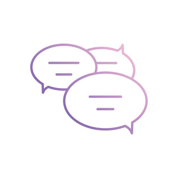 Live Chat Support icon vector stock illustration