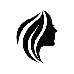 woman logo icon vector