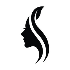 woman logo icon vector