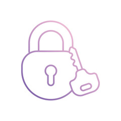 Password Recovery icon vector stock illustration