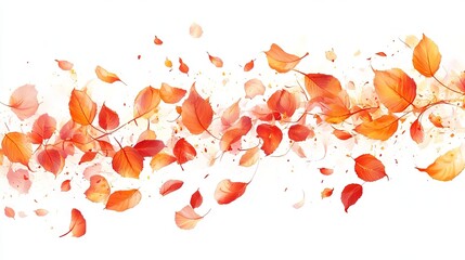 Autumn leaves swirling in the wind (79)