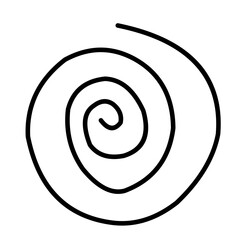 Spiral Spring Vector Icon