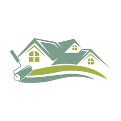 Paint logo icon design