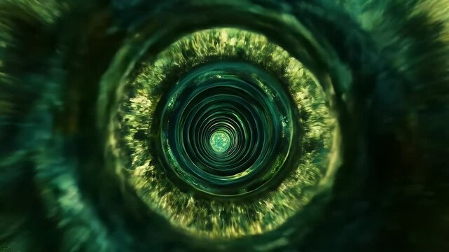 Abstract green pattern background