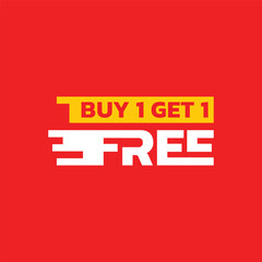 Buy 1 Get 1 Free Sale , Bold, Marketing, Offer, Promotion