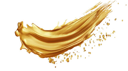 chocolate splash isolated on white background