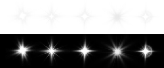 PNG white flash and starlight beam with glowing sparkle and shimmer, fantasy night background and vibrant twinkle effect, PNG 1920 celebration scene with transparent light and magic explosion.