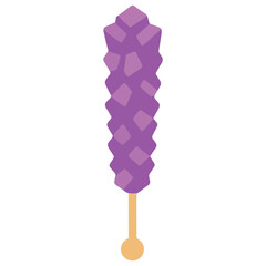 Rock candy illustration vector, candy Confection clipart, sweet candy design sublimation
