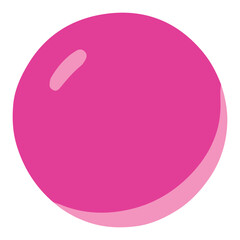 Obraz premium gumball candy illustration vector, candy Confection clipart, sweet candy isolated 