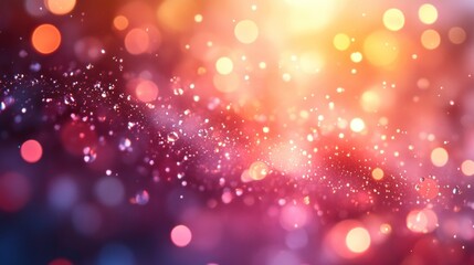 Abstract colorful bokeh background