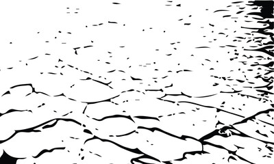 The Cracks Grunge Urban Background.Texture Vector.Dust Overlay Distress Grain ,Simply Place illustration over any Object to Create grungy Effect .abstract,splattered , dirty,poster for your design.