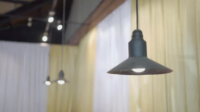 aesthetically pleasing chandelier decoration in a room