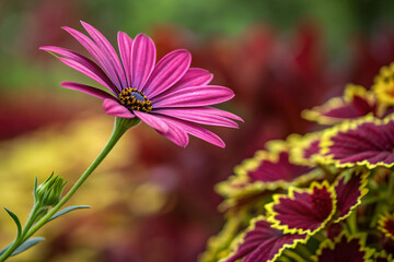 pink cosmos flowers
