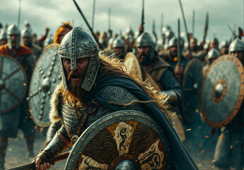 Warrior of the North in Mid Battle Cry