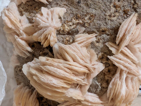 baryte mineral texture