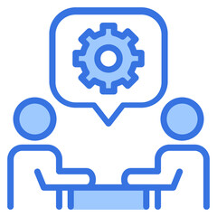 Work Meeting  Icon 