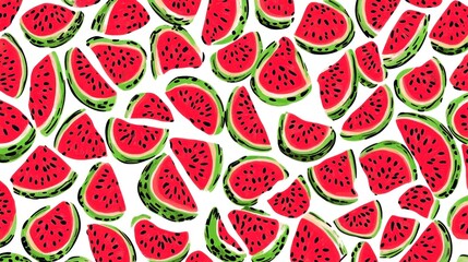Watermelon slices pattern (1)