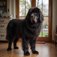 Fototapeta premium newfoundland portrait