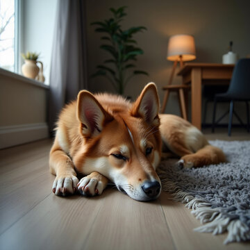 norwegian buhund portrait