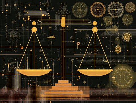 Digital Justice: A Technological Interpretation of Legal Balance and Fairness