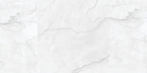 High-resolution image of a seamless white marble texture with subtle gray veining and cracks, ideal for design projects and backgrounds.
