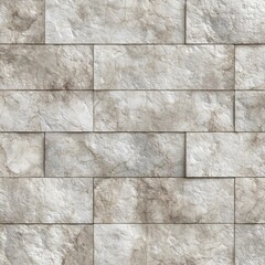 Fototapeta premium Elegant stone cladding, seamless design texture for architectural visualization projects