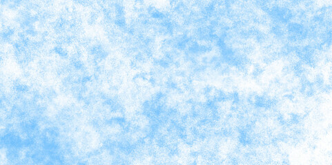 Panorama of blue sky and White cloud nature background. Classic hand painted Blue watercolor background for design.Aquarelle hand painted paper textured canvas for vintage ,invitation card, template. 