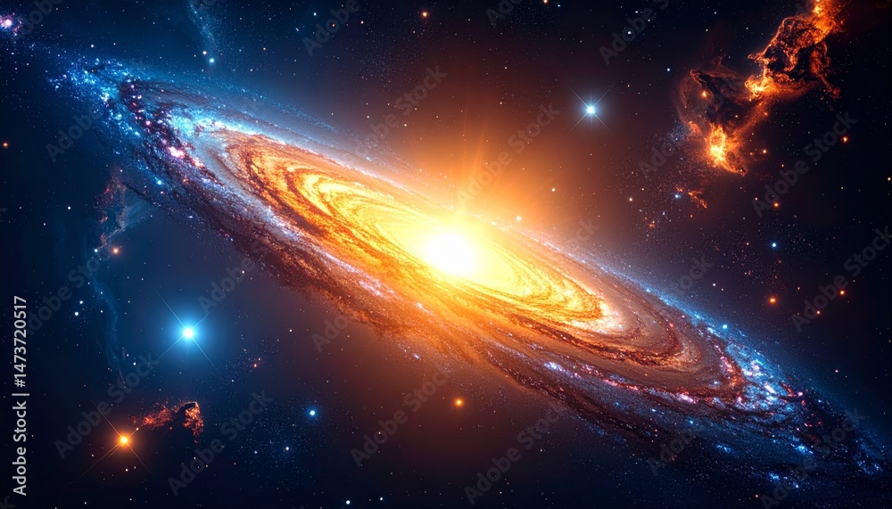 Canvas Prints planet in space