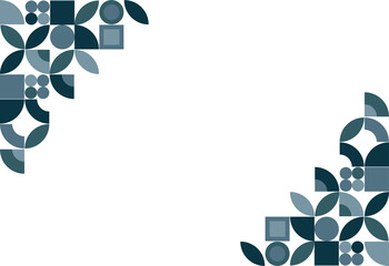 geometric background with Grey color combination