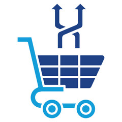 Cross Selling Dual Tone Icon