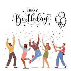 Birthday party vector