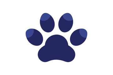  Paw Print Vector Illustration for Print Design