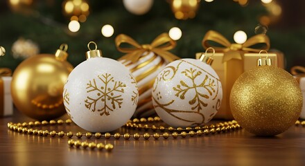 Golden Gleam of Christmas Eve