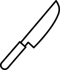 kitchen knife icon symbol vector illustration