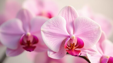 Obraz premium pink orchid flower