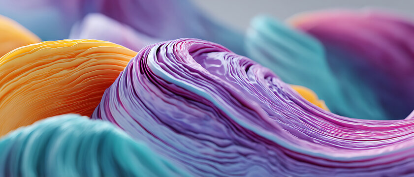 Fototapeta Abstract Pastel Texture Background Colorful Swirls and Waves