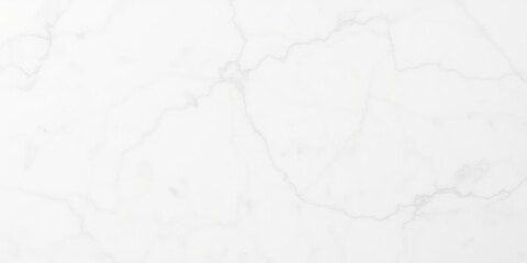 Obraz premium High-resolution image of a pristine white marble surface with delicate grey veining, ideal for backgrounds and design projects