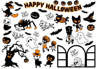 ハロウィン　シンプル　セット