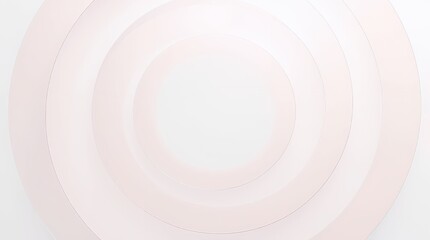 Obraz premium Radiating pink gradients concentric circles abstract harmony vibrant patterns