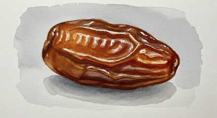 Gleaming watercolor date artful realism