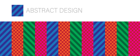 Abstract background with geometric pattern. Template banner. Web design