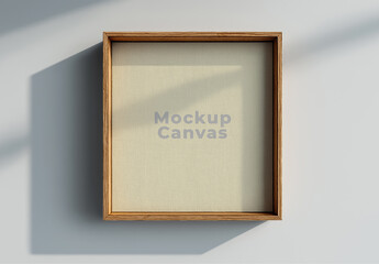 Natural Light Canvas Mockup for Art or Quote Design
