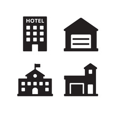 Classic Architecture Silhouette Vector Bundle Pack