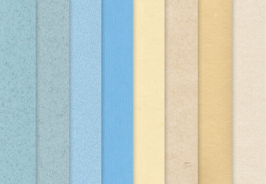 Summer-Inspired Paper Textures for Beach-Themed Designs