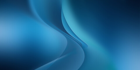 Soft Blue Abstract Background Flowing With Smooth Curves and Gentle Gradients