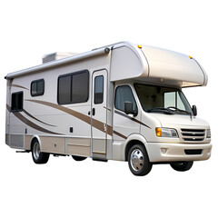 Luxury Class A Motorhome Explore Your Dream Vacation Today isolated on transparent background