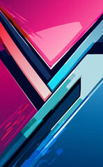 Colorful abstract background with diagonal stripes.