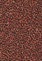Obraz premium Crimson Wildness AI Generated