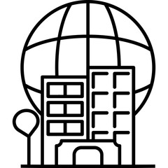 Urbanization Trend Icon