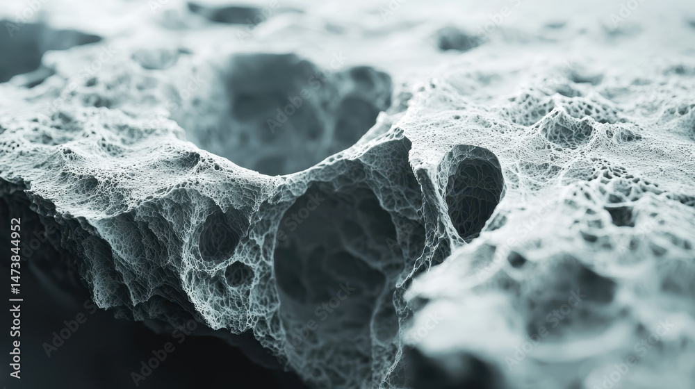 Poster realistic side angle 4k 3d background with soft edges shows a detailed and textured surface with cra